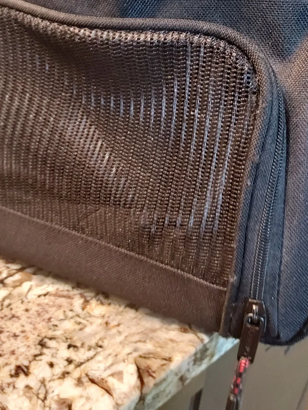 Men's Black Canvad Travel Duffle Bag - Everyday Carry. Airline Overhead .